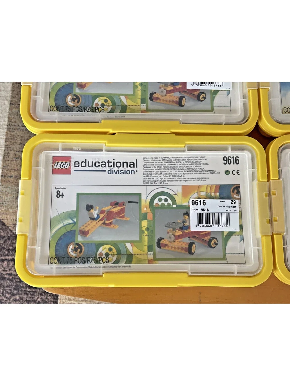Lot of 5 Vintage 1993 LEGO Dacta Early Simple Machines Educational Bundles